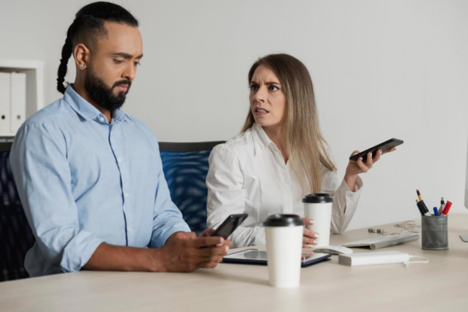 Investment education classroom with students analyzing market data